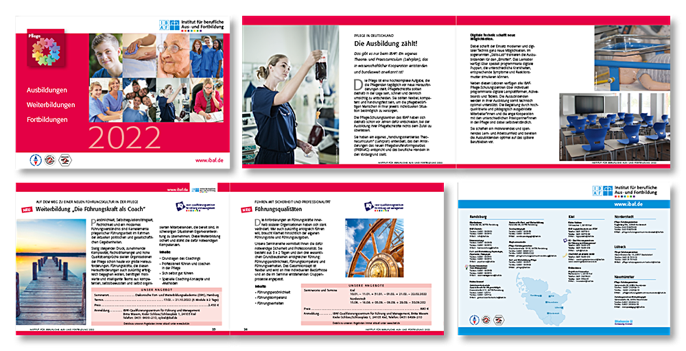 IBAF Institut für berufliche Aus- und Fortbildung - Katalog Pflege 2022